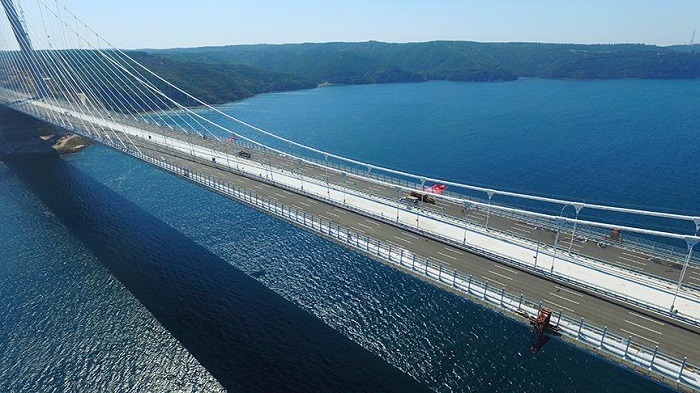 3rd Istanbul bridge to link Europe, Asia to open Friday 